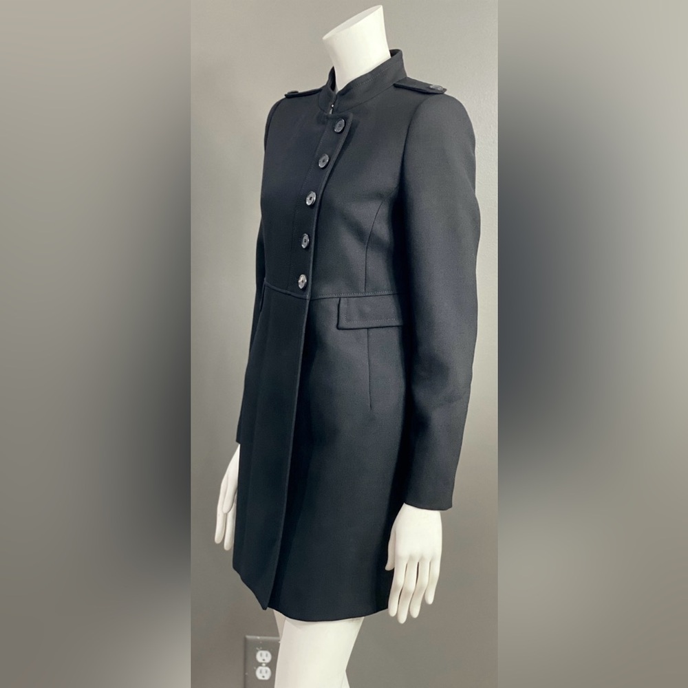 Zara Like New! Basic Black Blazer/Jacket Button U… - image 2